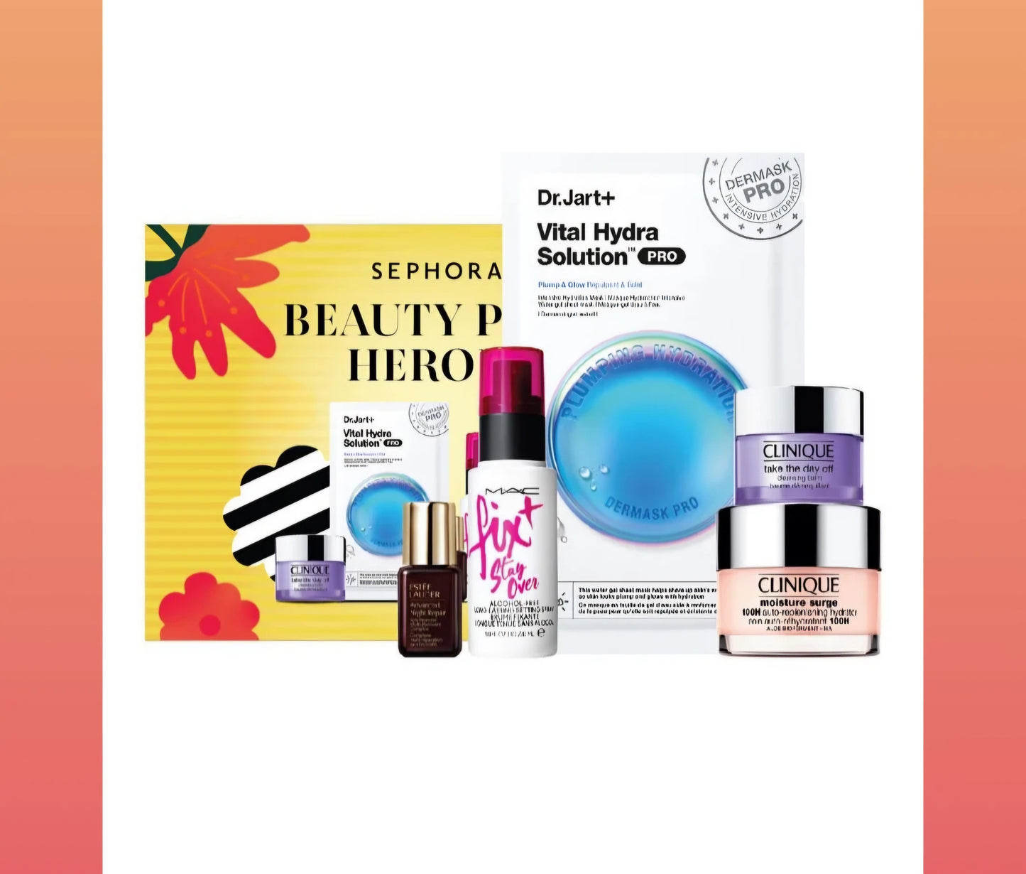 Sephora set Beauty prep heroes