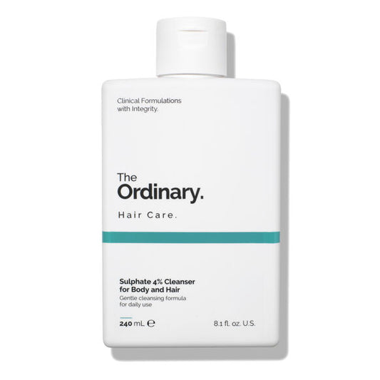 The ordinary SULPHATE 4% CLEANSER FOR BODY AND HAIR-240ML