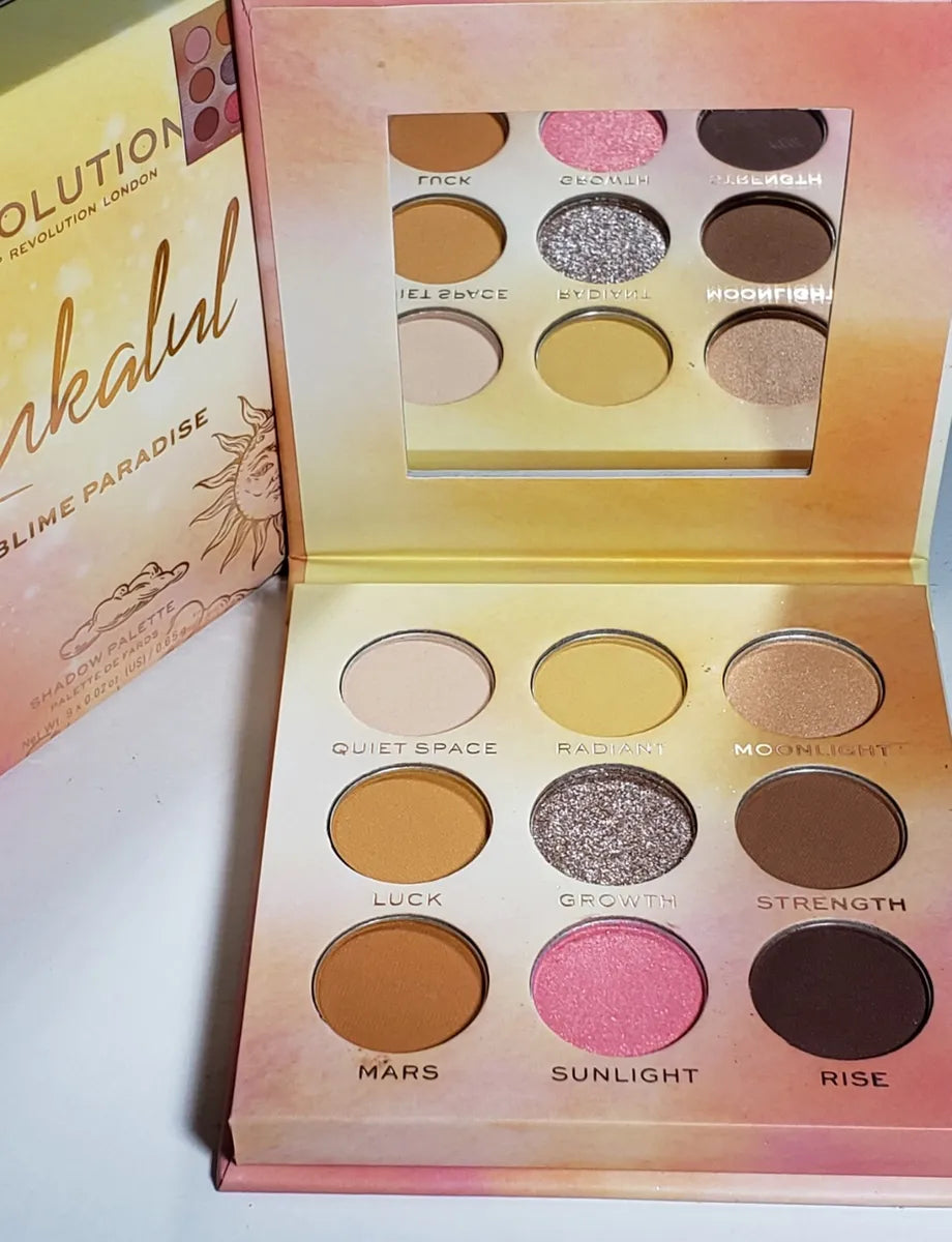 Makeup Revolution X Lenkalul Sublime Paradise Shadow Palette